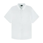 Mens Linen Shirt In White