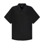 Mens Linen Shirt In Black