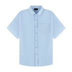 Mens Linen Shirt In Sky Blue