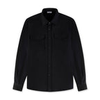 Mens Black Premium Overshirt