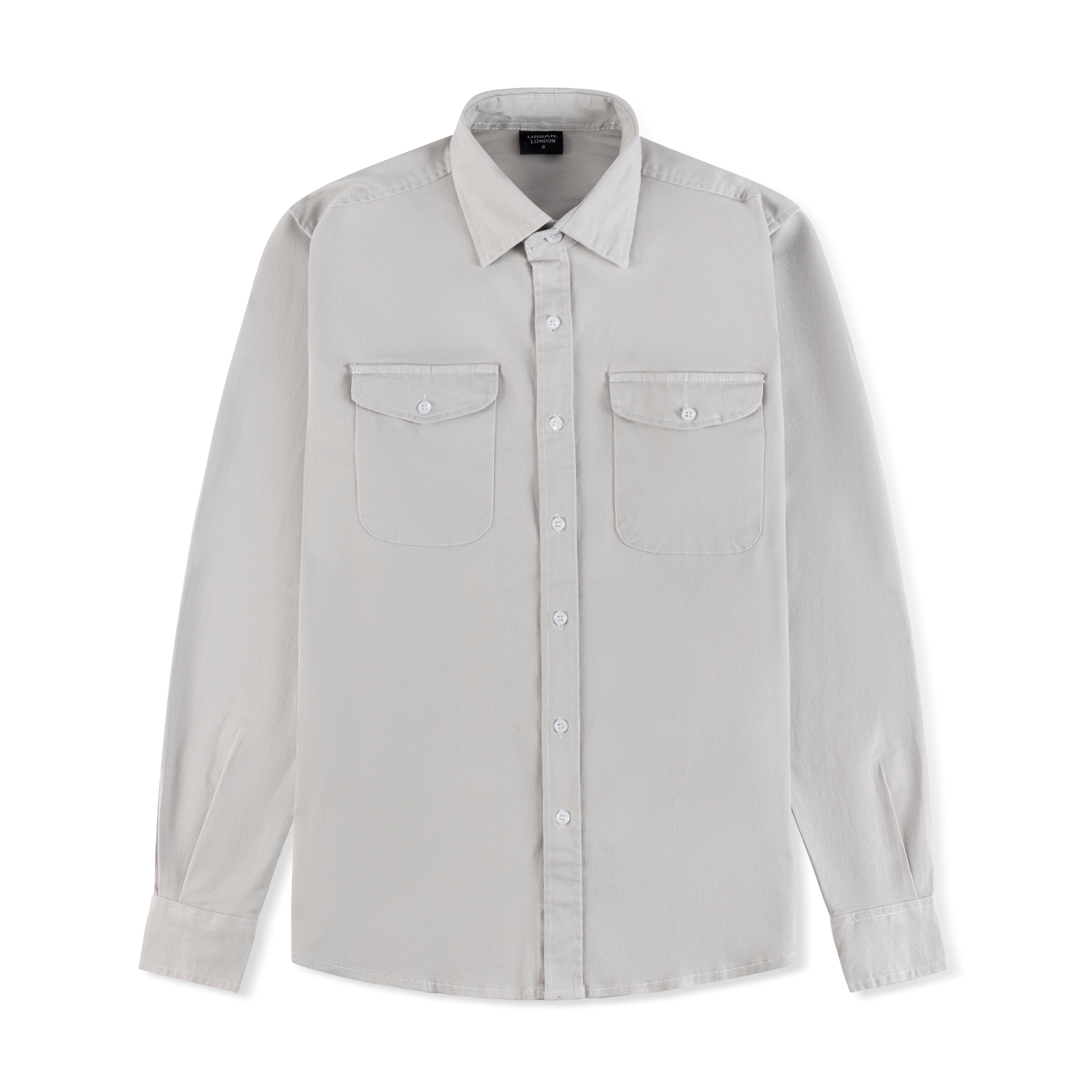 Men’s Grey Premium Overshirt