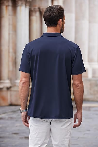 Mens Linen Shirt In Navy