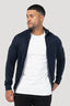 Men's Navy Full Zip Jumper