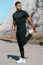 Muscle Fit Training Black T-Shirt