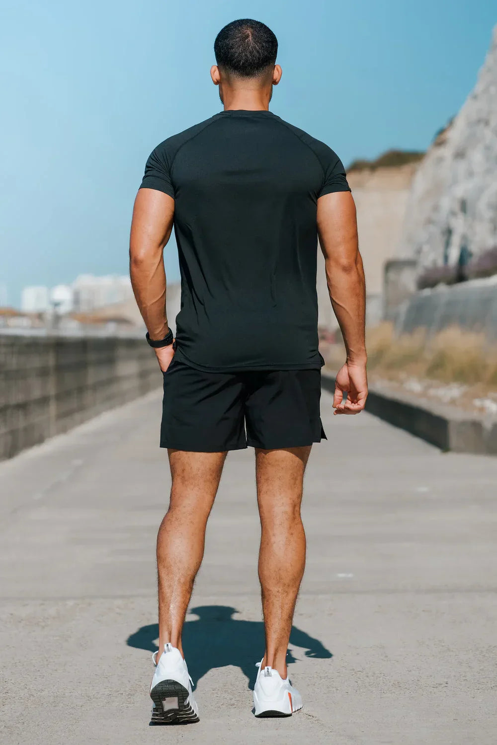 Muscle Fit Training Black T-Shirt