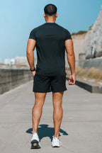 Muscle Fit Training Black T-Shirt