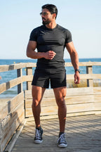 Muscle Fit Training Black T-Shirt