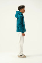 Men's Oversized Hoodie In Blue