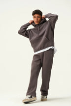 Men's Oversized Hoodie In Grey