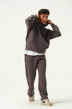 Men's Oversized Hoodie In Grey