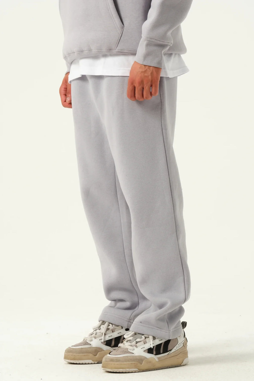 Men's Oversized Hoodie In light Grey