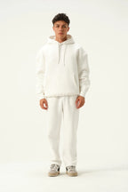 Men's Oversized Hoodie In Cream