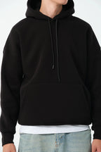 Men's Oversized Hoodie In Black - Urban Londonn Ltd
