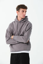 Men's Oversized Hoodie In Grey - Urban Londonn Ltd
